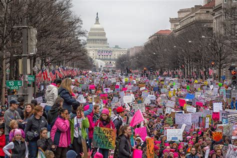 The 2017 Women's March: A Triumphant Surge for Equality and Justice Following the Inauguration of Donald Trump